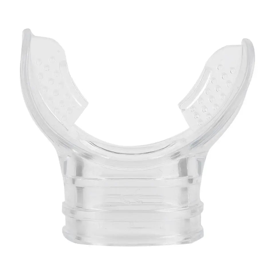 PVC Diving Bite Transparent Standard Size Diving Standard Bite Mouthpiece Diving Bite Mouthpiece Professional Diving