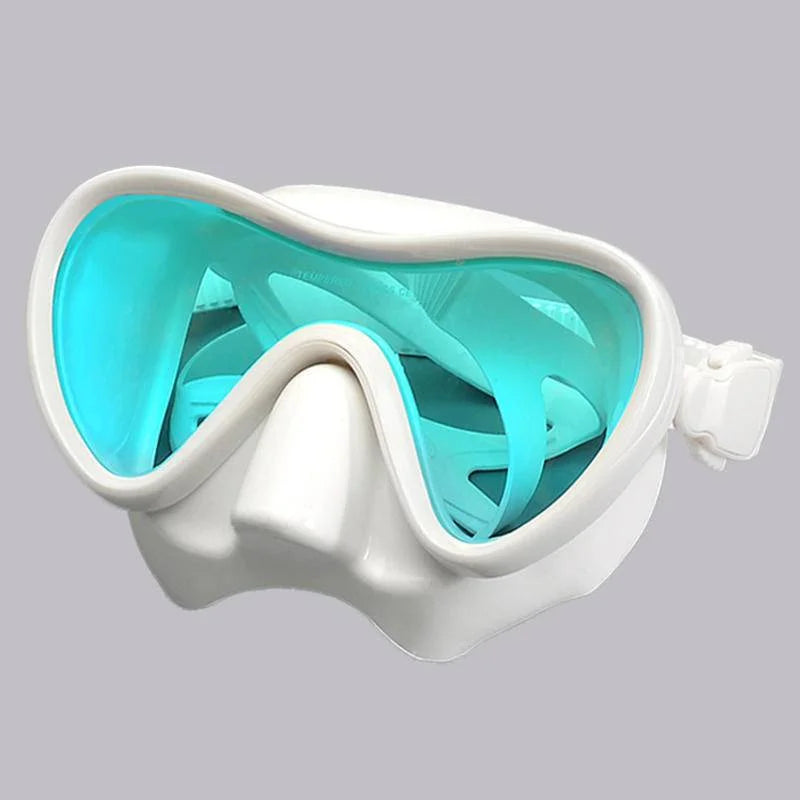 JUNHAIINS Professional Silicone Snorkel Mask Breathing tube Anti Fog Tempered Glass Swimming Snorke Set for Water Sport