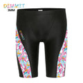 DEMMET Short Wetsuit Men Neoprene Diving Suit Split Sleeve Women Wet Suit Front Zip Spearfishing Swim Surfing Swimwear 1.5MM/3MM