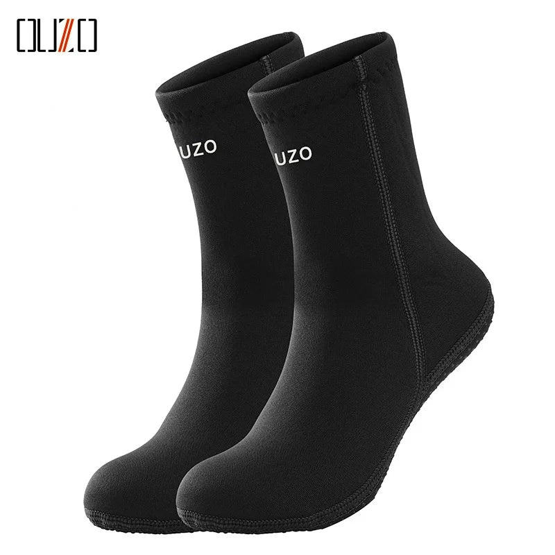 3MM 5MM Neoprene Diving Socks For Kids Youth Adults Winter Surf Snorkeling Swimming Beach Boots Anti-Slip Thickened Warm Socks