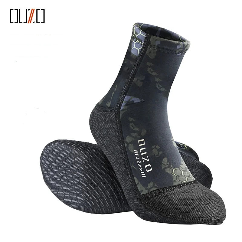 3MM 5MM Neoprene Diving Socks For Kids Youth Adults Winter Surf Snorkeling Swimming Beach Boots Anti-Slip Thickened Warm Socks