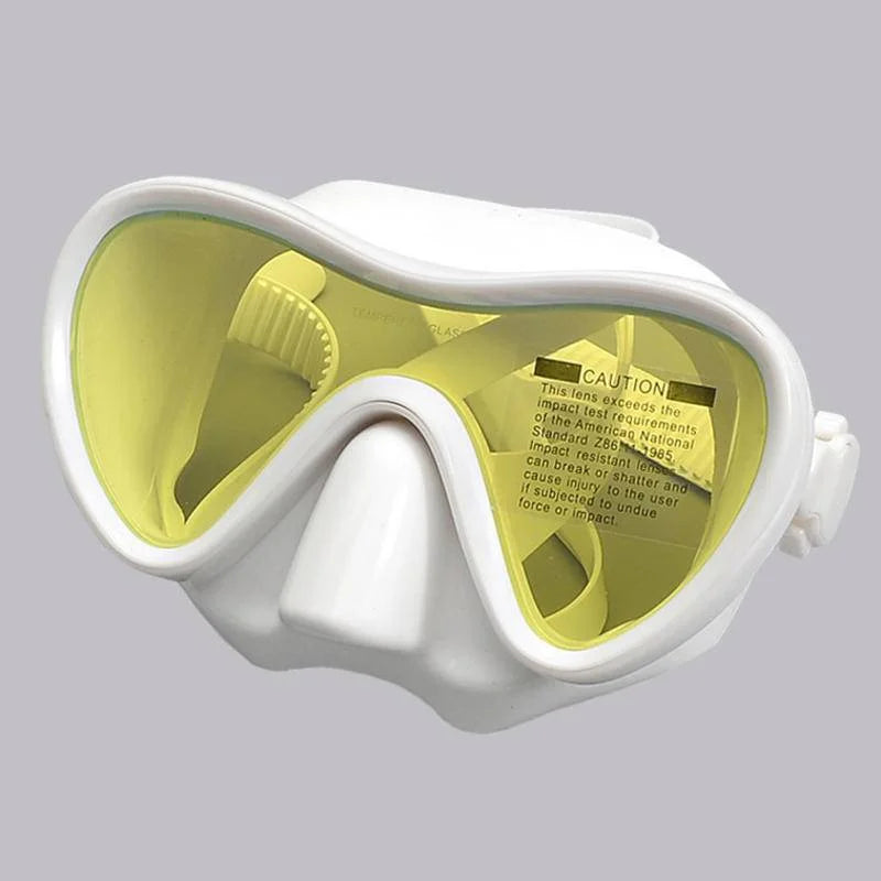 JUNHAIINS Professional Silicone Snorkel Mask Breathing tube Anti Fog Tempered Glass Swimming Snorke Set for Water Sport