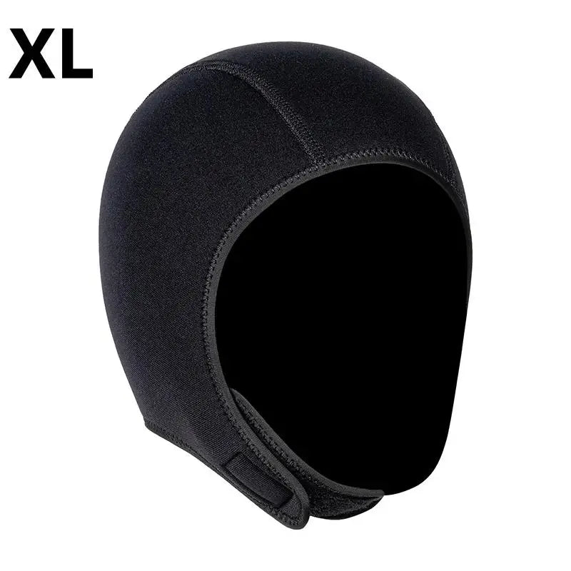 3MM Neoprene Diving Hood Waterproof Hat Wetsuit Hood Swimming Cap Suit Surf Scuba Diving Cap Surf Fishing Spearfishing Kitesurf
