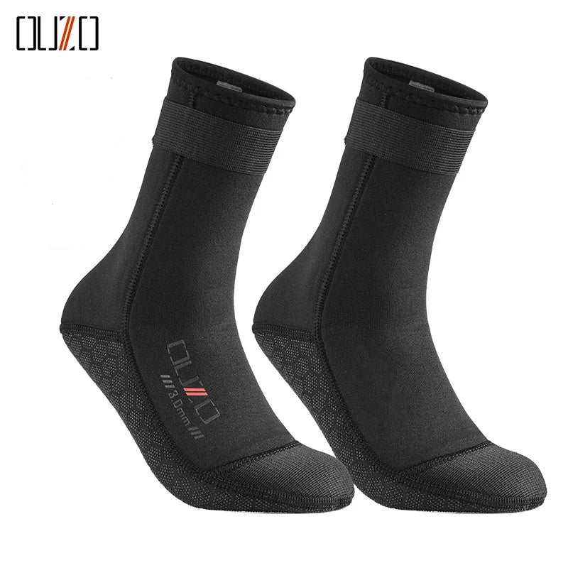 3MM 5MM Neoprene Diving Socks For Kids Youth Adults Winter Surf Snorkeling Swimming Beach Boots Anti-Slip Thickened Warm Socks