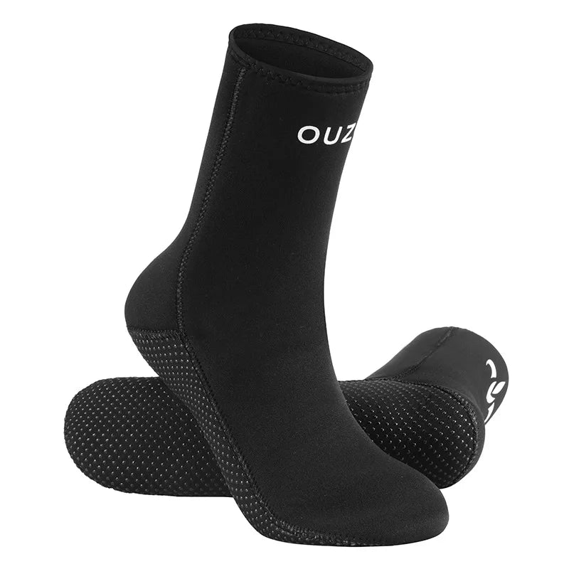 3MM 5MM Neoprene Diving Socks For Kids Youth Adults Winter Surf Snorkeling Swimming Beach Boots Anti-Slip Thickened Warm Socks