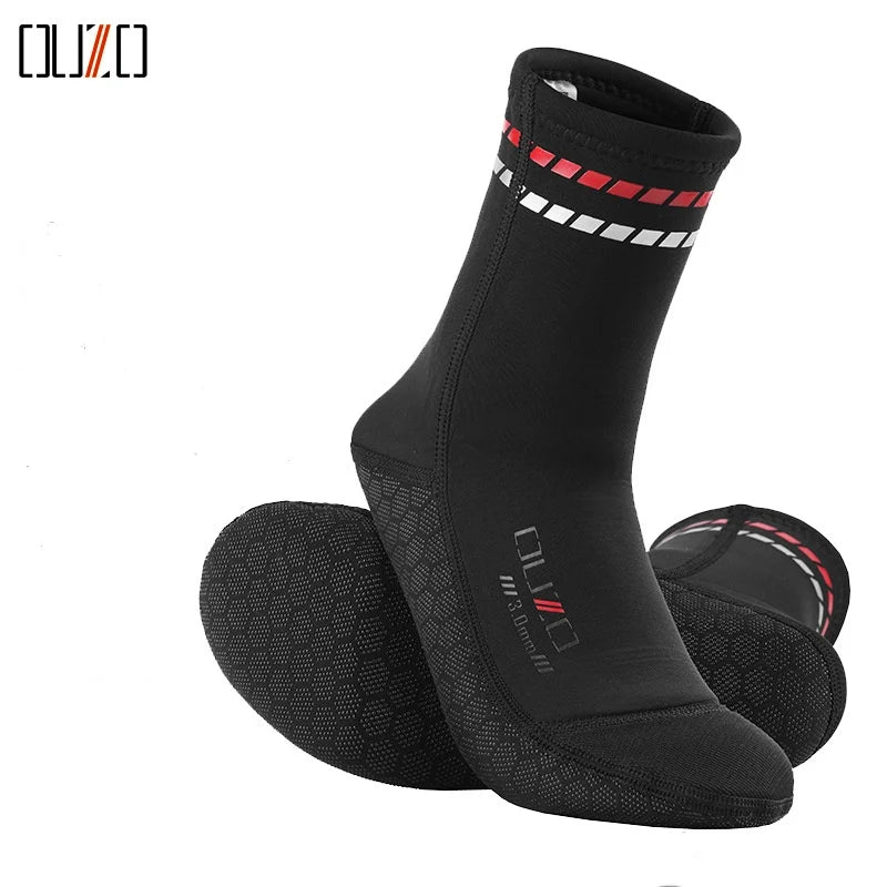 3MM 5MM Neoprene Diving Socks For Kids Youth Adults Winter Surf Snorkeling Swimming Beach Boots Anti-Slip Thickened Warm Socks