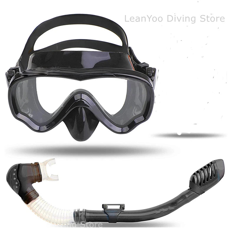 Excellent Performance Child Diving Mask Set Soft Silicone Kids Dive Goggles Snorkel with Dry Breathing Tube