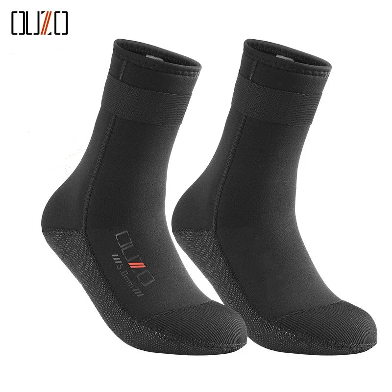 3MM 5MM Neoprene Diving Socks For Kids Youth Adults Winter Surf Snorkeling Swimming Beach Boots Anti-Slip Thickened Warm Socks