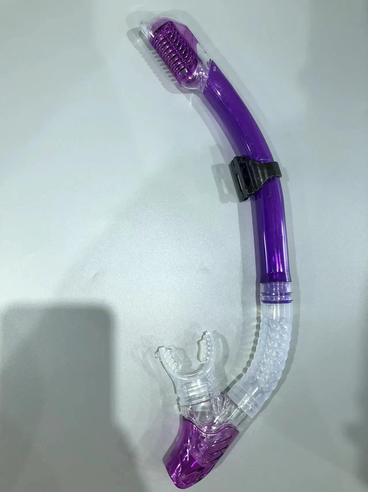 Diving Snorkel Silicone Full Dry Mouthpiece Swimming Underwater  Air Breathing Tube Hose Snorkeling Gear