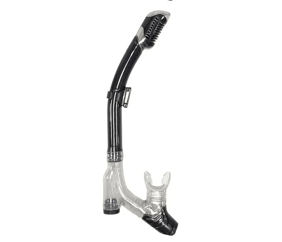 Diving Snorkel Silicone Full Dry Mouthpiece Swimming Underwater  Air Breathing Tube Hose Snorkeling Gear