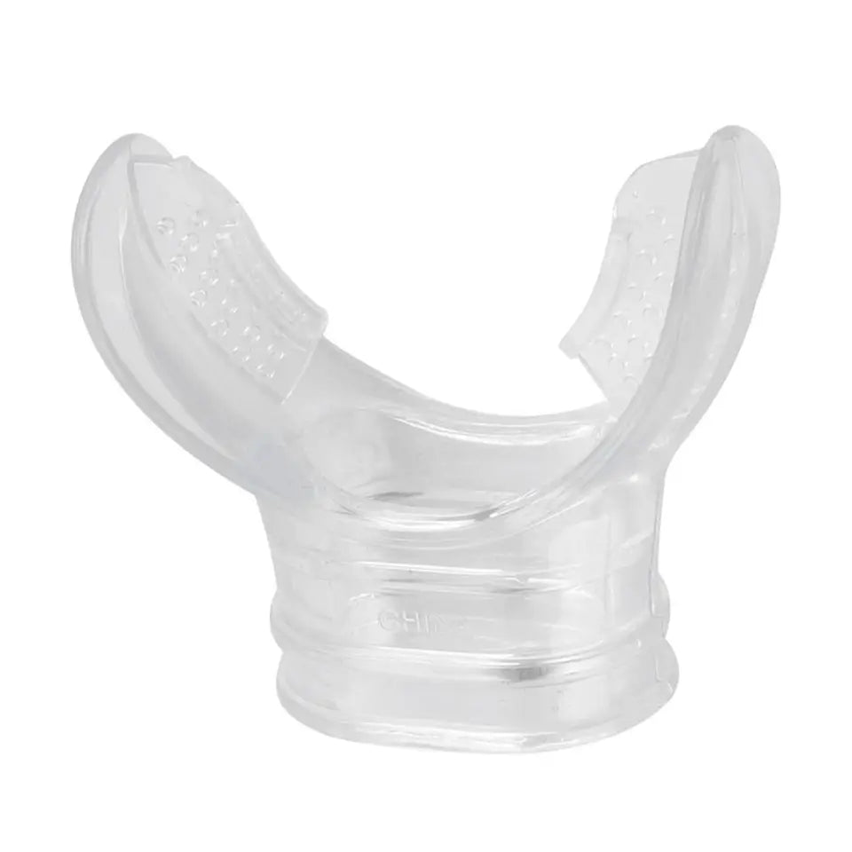 PVC Diving Bite Transparent Standard Size Diving Standard Bite Mouthpiece Diving Bite Mouthpiece Professional Diving